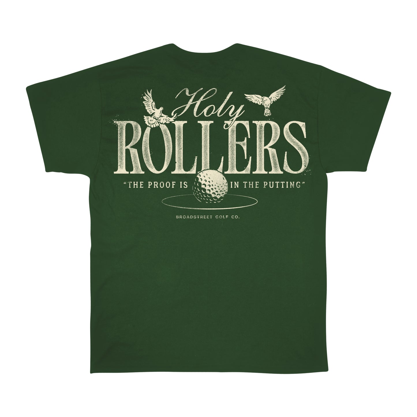 Holly Rollers - Forest Green Tee