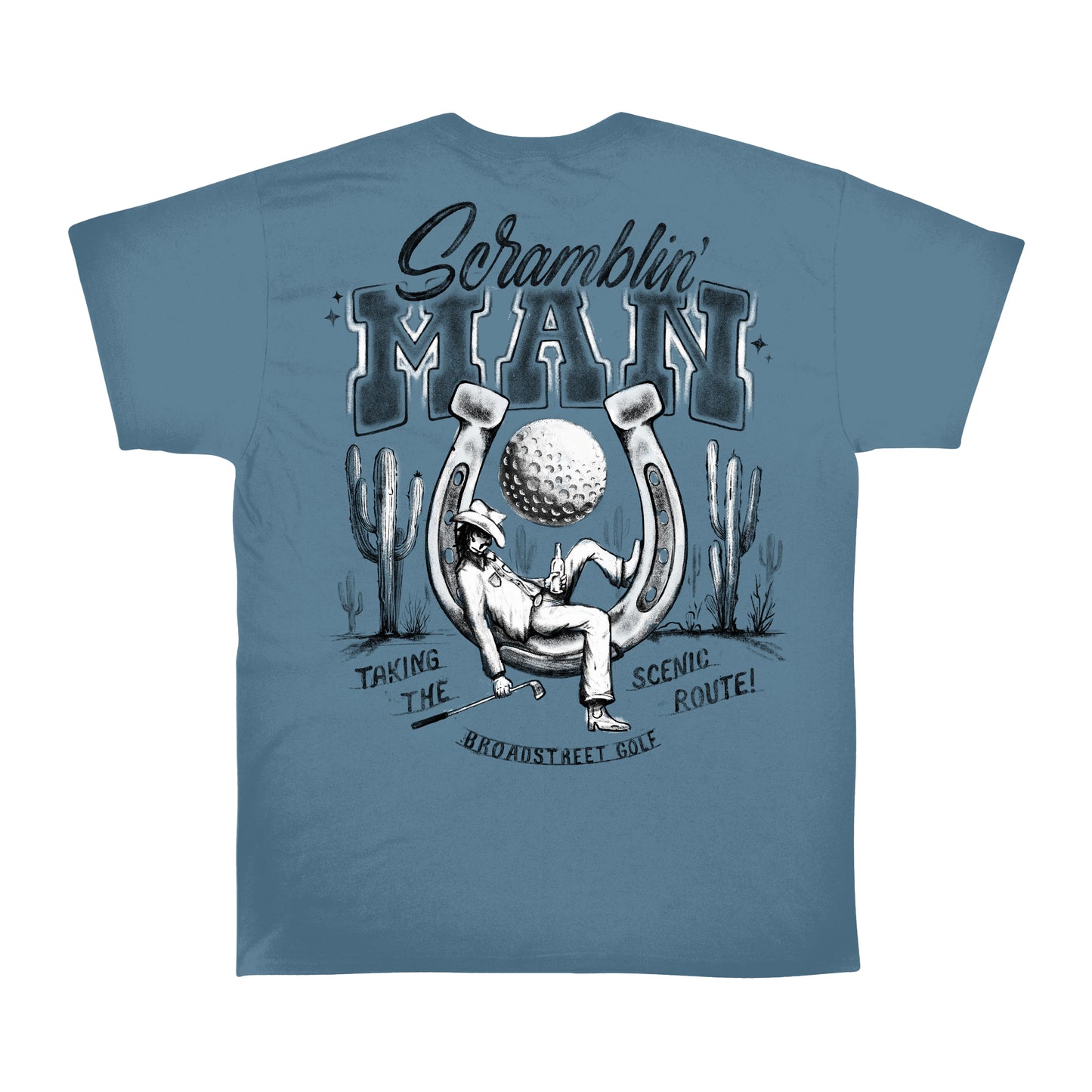 Scramblin' Man - Steel Blue