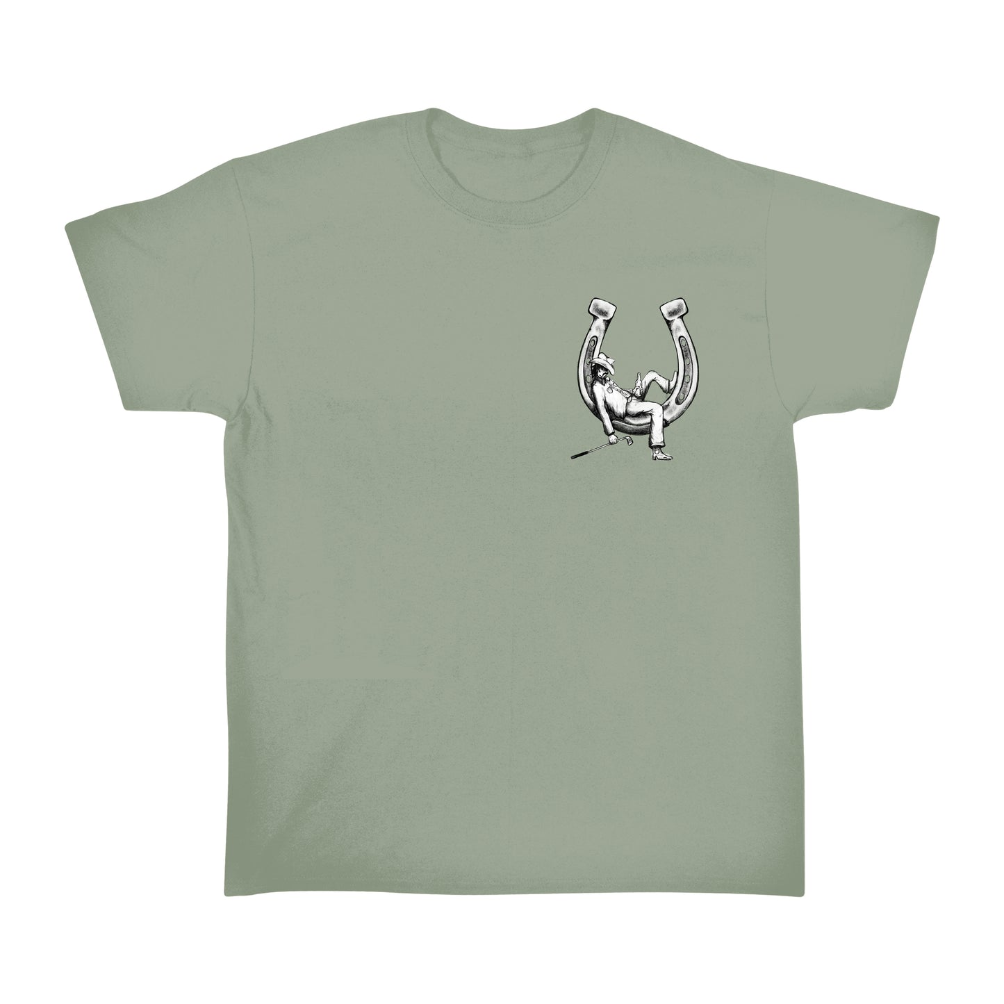Scramblin' Man - Sage Tee