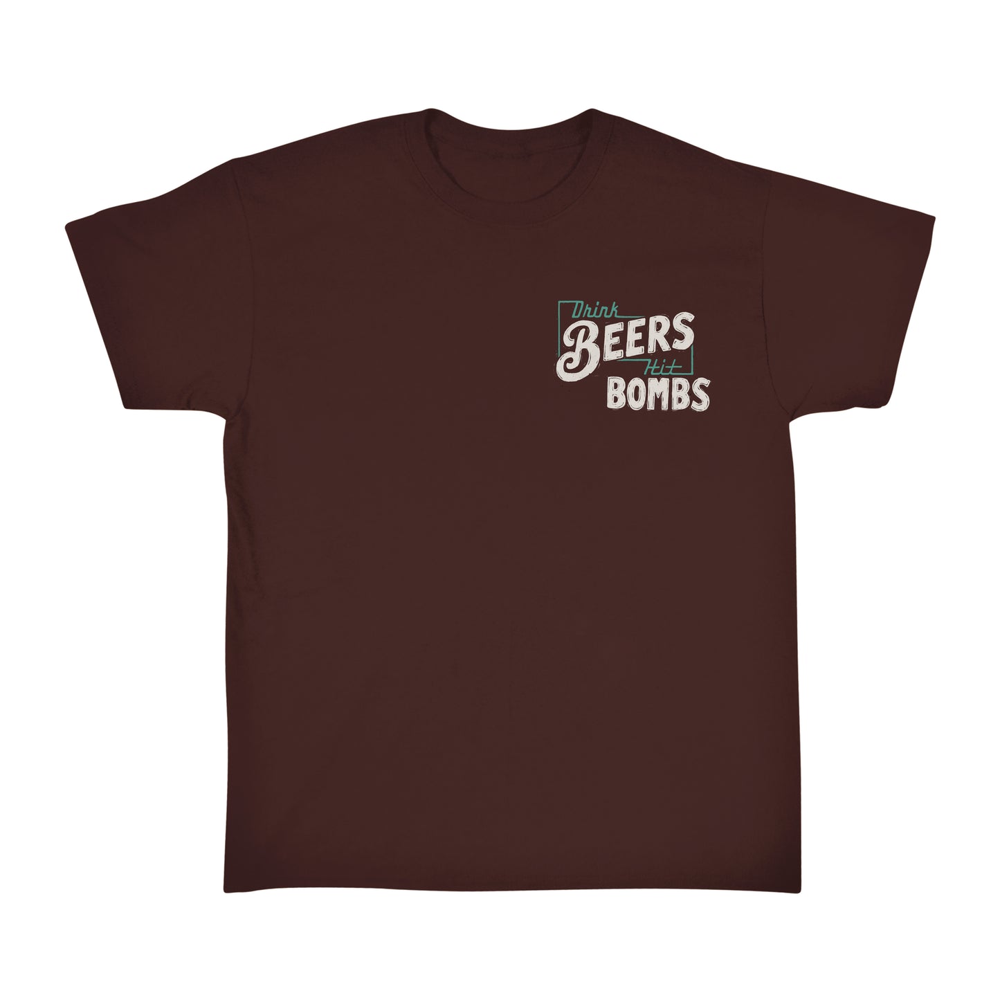 Drink Beers Hit Bombs - Oxblood Black